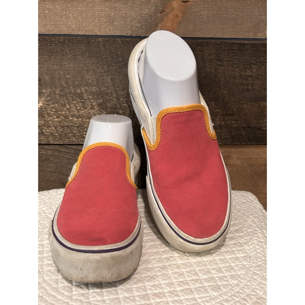 Vans Classic Slip On Platform Suede Shoes Size M4 W5.5
